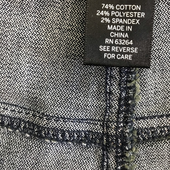 Plus Size Signature Blue Denim Straight Leg Jeans - Picture 6 of 6